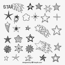 Download Hand Drawn Stars For Free How To Draw Hands Star Doodle Colorful Drawings