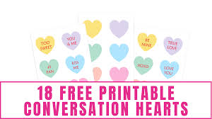 Maybe you would like to learn more about one of these? 18 Free Printable Conversation Hearts Freebie Finding Mom