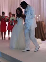 Robert Griffin Iii And Rebecca Liddicoat Tie The Knot Celebrity Bride Celebrity Weddings Robert Griffin Iii