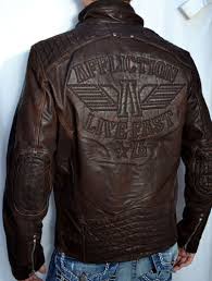 Affliction Shock Value Men S Leather Jacket Biker New 110ow007 Brown Ebay Mens Leather Jacket Biker Leather Jacket Men Men S Leather Jacket