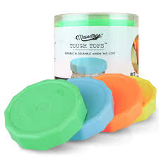For both waterbath and pressure canning. Reusable Plastic Storage Caps Tops For Ball Jar Lids Premium Leak Proof Plastic Mason Jar Lids For Wide Mouth Regular Mouth Pack Of 14