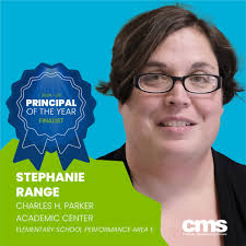 Congratulations to Stephanie Range of Charles H. Parker Academic Center for  being named 2024-25 Principal of the Year Finalist! Thank you for your  dedication! See what inspires Principal Range: https://bit.ly/3BxeMtu  #PeopleExcellence #PrincipaloftheYear #