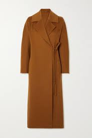 Black maxmara camel long coat with notched lapels, dual pockets at side, belt accent at waist and open front. Max Mara Camel Hair Coat Shop The World S Largest Collection Of Fashion Shopstyle