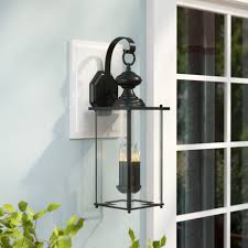 Black Outdoor Wall Lighting You Ll Love In 2020 Wayfair