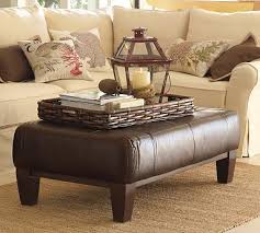 Vintage modern square ottoman coffee table with bookshelf storage rectangular ottoman with trays rectangle ottomans coffee tables. Sullivan Leather Rectangular Ottoman Potterybarn Leather Ottoman Coffee Table Ottoman Decor Ottoman Coffee Table