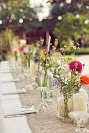 10 Country Chic Rustic Wedding Tablescapes My Wedding Reception Ideas Blog Boho Wedding Decorations Wildflower Wedding Wedding Tablescapes