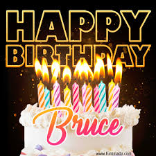 You know how i like to think of myself? Bruce Animated Happy Birthday Cake Gif For Whatsapp Download On Funimada Com