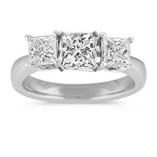 Here, all the royal wedding rings you need to know about. Princess Cut Diamond Three Stone Engagement Ring Shane Co