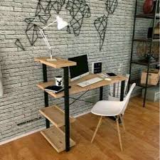 Seperti bahan, bentuk, dan harga biasanya menjadi hal dasar ketika akan menempatkan perabotan kerja ini. Jual Meja Kerja Dengan Rak Industrial Besi Dan Kayu Terbaru Kota Surabaya Furnideal Tokopedia
