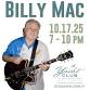 Billy Mac @ The Yacht Club at Tellico Village event image