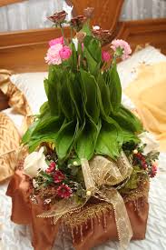 Saya menggunakan daun sirih plastik untuk tutorial ini. Hantaran Sirih Junjung Sentuhan Tradisional Eizera Herlena Flickr