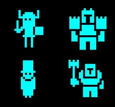 8 Bit City Pixel Art Single Color Rpg Sprites 3 Pixel Art Characters Pixel Art Pixel Art Games