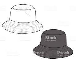 Bucket Hat Fashion Flat Technical Drawing Template Royalty Free Bucket Hat Fashion Flat Technical Drawing Fashion Drawing Fashion Flat Fashion Drawing Tutorial