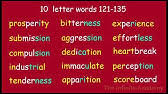 Vajazzled · fuzzboxes · quizzical · vajazzles · buzzbombs · squizzing · whizzbang · buzzkills . 9 Letter Words Decoded 200 Words Youtube