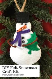 Download Diy Felt Snowman Ornaments Kits Diy Maker Holiday Craft Etsy Felt Snowman Ornament Kit Felt Diy PSD Mockup Templates