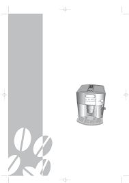 Coffee makers & espresso machines. Bedienungsanleitung Delonghi Magnifica Eam3400 Deutsch 21 Seiten