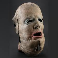 Leatherfaces (Dan Yeager) Human Skin Mask with Makeup