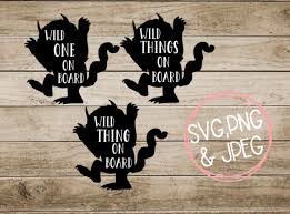 1817x1653 where the wild things are clipart. Baby On Board Wild One Graphic By Sweet Home Designs Creative Fabrica