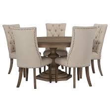 Round Dining Table With Upholstered Chairs G1609710053n00 1200 1200 In 2020 Round Dining Room Table Dining Table Chairs Dining Room Sets