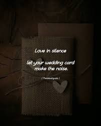It may be hard to say good bye. Love In Silence Let Your Wedding Card Make The Noise Thelatestquote Quotes Latest Quotes Wedding Cards Horoscope Memes