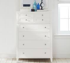 A tall, skinny dresser is ideal for small spaces or bedrooms with high ceilings and typically are available as a our selection includes a variety of colors, including white dressers, gray dressers and black dressers. Clara 6 Drawer Tall Dresser Pottery Barn