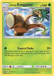 A list of best exeggutor counters in pokemon go, calculated from simulating hundreds of possible pokemon and move set combinations. Alolan Exeggutor Blister Promo Pokemon Tcg Online Codes