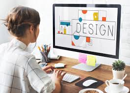 Graphic Designer at Work