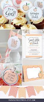 Pin On Baby Shower Georgia Peach