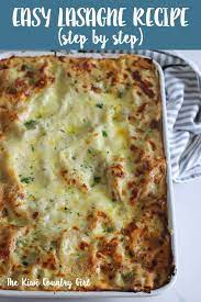 My Favourite Easy Lasagne Recipe Step By Step Recipe Lasagne Recipes Recipes Easy Lasagne Recipes