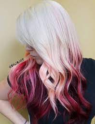 What is the white bulb? 20 Gorgeous Mermaid Hair Ideas From Vibrant To Pastel Mermaid Hair Color Mermaid Hair White Blonde Hair