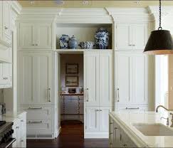 Clever Doors To A Hidden Pantry Classic White Kitchen Home Hidden Pantry