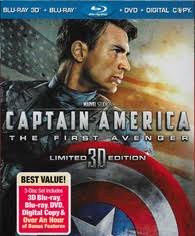 Even you have brought a good 3d tv, you will not still enjoy the best part of a 3d movie if you have not got a pair of 3d glasses. Captain America The First Avenger 3d Blu Ray Blu Ray 3d Blu Ray Dvd
