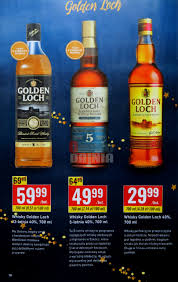 Biedronka Alkohole Sylwester Whisky Golden Loch 12 Letnia 5 Letnia