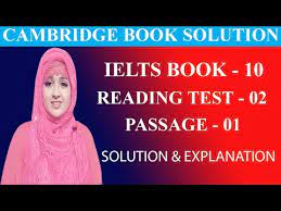 Cambridge ielts 10 reading test 4 answers. Ielts Book 10 Reading Test Answer Explanation Youtube