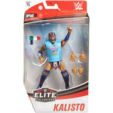 Shop for wwe toys in toys character shop. Kalisto Wwe Elite Series 75 Luke Cade S Toy Chest