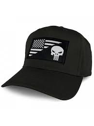 Xxl Oversize Black White Punisher Usa Flag Patch Solid Baseball Cap Black C21804lreli Mens Hats Fashion Baseball Cap Hats For Men