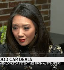 WornOnTV: Nancy Chen's black floral dress