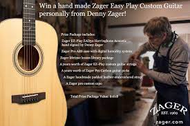 Zager Guitar Monthly Giveaway Guitar Easy Play Giveaway