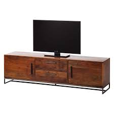 Tv Lowboard Woodson Iii Akazie Massiv Metall Ev Dekorasyon Fikirleri Ev Dekorasyonu Dekorasyon Fikirleri