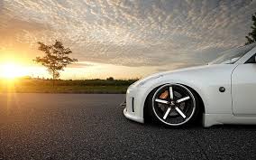 Hd Wallpaper Car Clouds Jdm Nissan 350z Rims Sunset Tuning Vehicle Wallpaper Flare Red and silver cars, subaru, subaru brz, jdm, toyota 86, transportation.