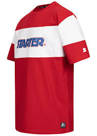 3.9 out of 5 stars. Starter Men T Shirt Logo Print Colorblock City Red White