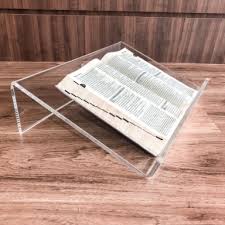 Estante De Mesa Para Missal Em Acrilico Suporte Porta Biblia De Mesa