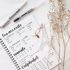Athenus My French Notebook Notes Inspiration Study French Study Notes