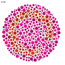The answer is below the picture. Color Blind Test
