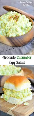 Make this vegan avocado cucumber sandwich whenever you need quick yet tasty and healthy lunch. Avocado Cucumber Egg Salad Will Cook For Smiles