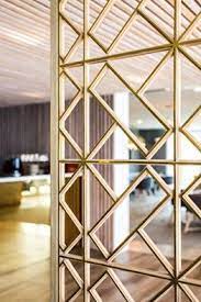 Wall decorations can instantly turn a plain room into cohesively designed space. Azurine Sienele Metal Room Divider Partition Design Window Grill Design
