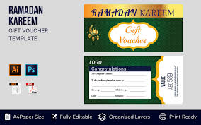 Join learners like you already enrolled. Ramadan Gift Card Corporate Template Perfect For Prints
