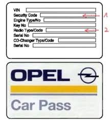 It should have an antitheft card that displays your radio's serial number and unlock code. Opel Radio Code Generator That Provides Information For Free