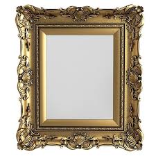 Grand Carved Picture 3d Model Vintage Picture Frames Baroque Frames Frame