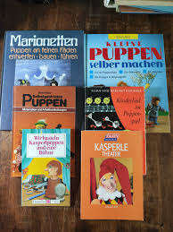 Konvolut Sammlung 6 Puppen Marionetten Bücher zusammen: …“ (Dieter Köhnen